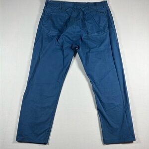 7 For All Mankind Adrien Slim Tapered Blue Slacks Men Size 40